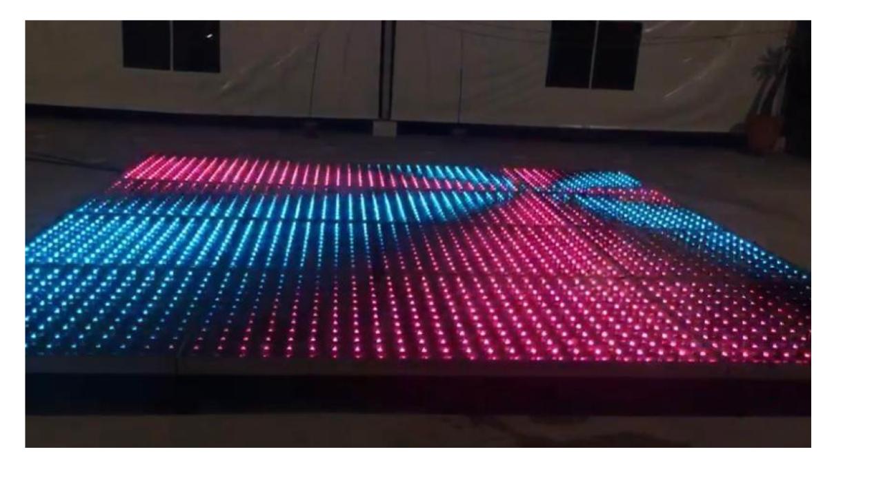 Pista de baile con luz Bamboo